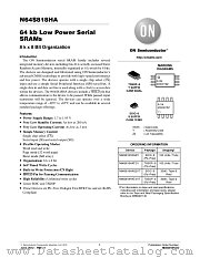 N64S818HA datasheet pdf ON Semiconductor