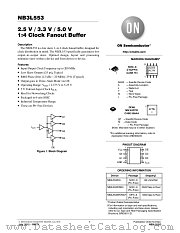 NB3L553 datasheet pdf ON Semiconductor