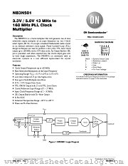 NB3N501 datasheet pdf ON Semiconductor