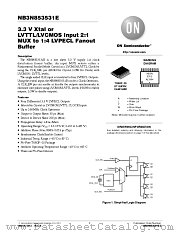 NB3N853531E datasheet pdf ON Semiconductor