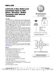 NB4L16M datasheet pdf ON Semiconductor
