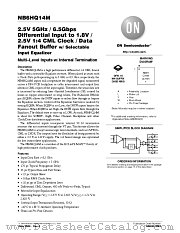 NB6HQ14M datasheet pdf ON Semiconductor