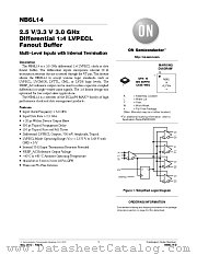 NB6L14 datasheet pdf ON Semiconductor