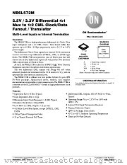 NB6L572M datasheet pdf ON Semiconductor