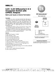 NB6L72 datasheet pdf ON Semiconductor