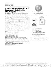 NB6L72M datasheet pdf ON Semiconductor