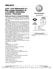 NB6LQ572 datasheet pdf ON Semiconductor