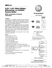 NB7L14 datasheet pdf ON Semiconductor