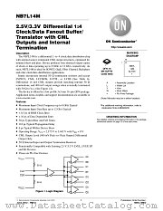 NB7L14M datasheet pdf ON Semiconductor