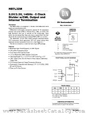 NB7L32M datasheet pdf ON Semiconductor