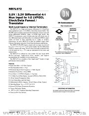 NB7L572 datasheet pdf ON Semiconductor