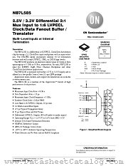 NB7L585 datasheet pdf ON Semiconductor