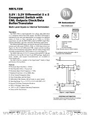 NB7L72M datasheet pdf ON Semiconductor