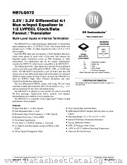 NB7LQ572 datasheet pdf ON Semiconductor
