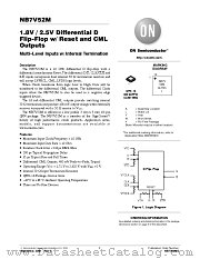 NB7V52M datasheet pdf ON Semiconductor
