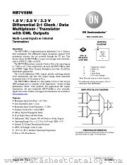 NB7V58M datasheet pdf ON Semiconductor