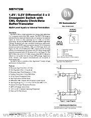 NB7V72M datasheet pdf ON Semiconductor