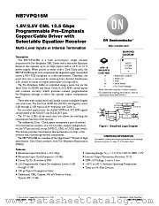 NB7VPQ16M datasheet pdf ON Semiconductor