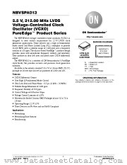 NBVSPA013 datasheet pdf ON Semiconductor