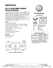 NBXHGA053 datasheet pdf ON Semiconductor