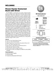 NCL30002 datasheet pdf ON Semiconductor