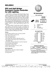 NCL30051 datasheet pdf ON Semiconductor
