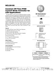 NCL30105 datasheet pdf ON Semiconductor