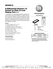 NCN2612 datasheet pdf ON Semiconductor