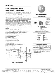 NCP102 datasheet pdf ON Semiconductor