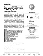 NCP1032 datasheet pdf ON Semiconductor