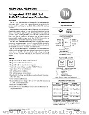 NCP1093 datasheet pdf ON Semiconductor