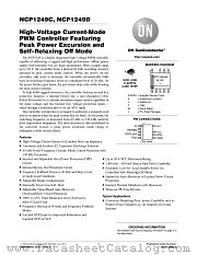 NCP1249C datasheet pdf ON Semiconductor