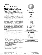 NCP1255 datasheet pdf ON Semiconductor