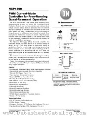 NCP1308 datasheet pdf ON Semiconductor