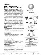 NCP1337 datasheet pdf ON Semiconductor