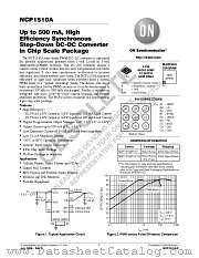 NCP1510A datasheet pdf ON Semiconductor