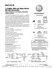 NCP1521B datasheet pdf ON Semiconductor