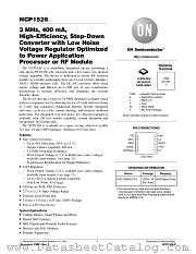 NCP1526 datasheet pdf ON Semiconductor