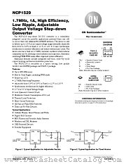 NCP1529 datasheet pdf ON Semiconductor