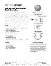 NCP1587 datasheet pdf ON Semiconductor