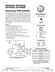 NCP3020 datasheet pdf ON Semiconductor