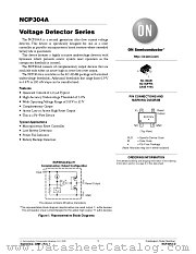 NCP304A datasheet pdf ON Semiconductor