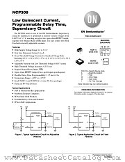NCP308 datasheet pdf ON Semiconductor