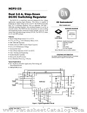 NCP3123 datasheet pdf ON Semiconductor