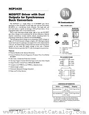 NCP3420 datasheet pdf ON Semiconductor