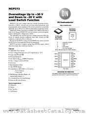 NCP373 datasheet pdf ON Semiconductor