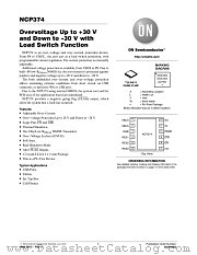 NCP374 datasheet pdf ON Semiconductor
