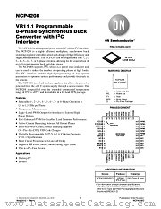 NCP4208 datasheet pdf ON Semiconductor