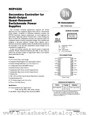 NCP4326 datasheet pdf ON Semiconductor