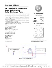 NCP435 datasheet pdf ON Semiconductor